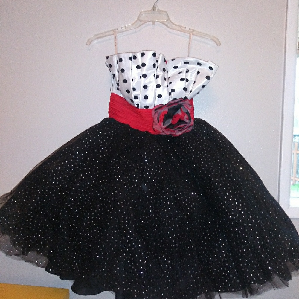 Ball Room Valentines Dance Night Moves  Pin up Girl Dress